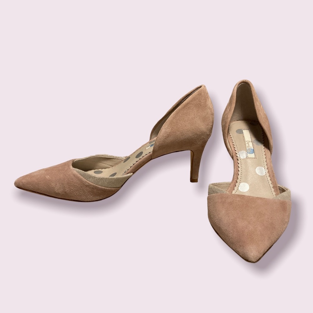 Boden D’Orsay heels with sparkle detail, 37/6.5